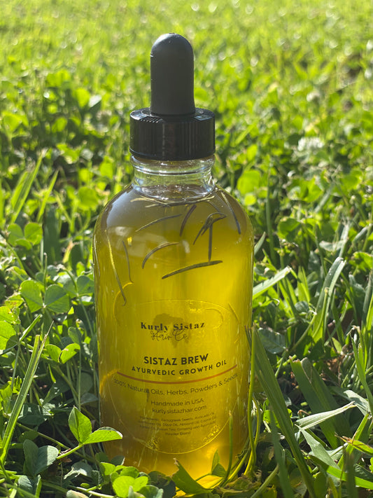 Sistaz Brew: Ayurvedic Growth Oil - 4 oz